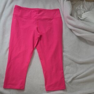 Nike Hot Pink Capri Leggings